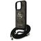 Guess 4G Big Logo Cord Stap Crossbody Case for iPhone 16 Pro Max Brown - Apple Cases - Cases - Techbox