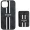 Guess 4G Stripes case with Magsafe wallet for iPhone 15 black - Uncategorized Cases (2) - Cases - Techbox