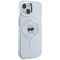 Karl Lagerfeld IML Metal Karl Head MagSafe Case for iPhone 15 Plus White - Uncategorized Cases (2) - Cases - Techbox