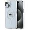 Karl Lagerfeld IML Metal Karl Head MagSafe Case for iPhone 15 White | Techbox