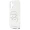Karl Lagerfeld IML Rhinestones Karl Head Case for iPhone 16 Clear | Techbox
