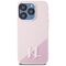 Karl Lagerfeld Silicone Shadow Metal Initial MagSafe Case for iPhone 15 Pro Max Pink | Techbox