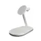 Puro Mag Station Qi2 3-in-1 Wireless Charger Compatible with MagSafe - White | Techbox