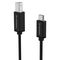 Wozinsky WKDDY1S USB-B - USB-C Cable 1m - Black - Cables & Adapters - Cables & Accessories - Techbox