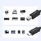 Wozinsky WKDDY1S USB-B - USB-C Cable 1m - Black - Cables & Adapters - Cables & Accessories - Techbox