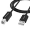 Wozinsky WKDDY4S USB-B - USB-A 480Mb/s Cable 1m - Black - Cables & Adapters - Cables & Accessories - Techbox