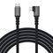 Wozinsky WPS2-UY41S USB-C Thunderbolt 4 240W Angled Cable 2m - Black - Cables & Adapters - Cables & Accessories - Techbox