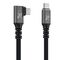 Wozinsky WPS2-UY41S USB-C Thunderbolt 4 240W Angled Cable 2m - Black - Cables & Adapters - Cables & Accessories - Techbox