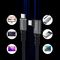 Wozinsky WPS2-UY41S USB-C Thunderbolt 4 240W Angled Cable 2m - Black - Cables & Adapters - Cables & Accessories - Techbox