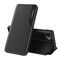 Eco Leather View Case elegant case with flap and stand for iPhone 16e - black | Techbox