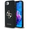 Guess PU Grained 4G Metal Logo case for iPhone 16e - black | Techbox