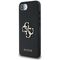 Guess PU Grained 4G Metal Logo case for iPhone 16e - black | Techbox