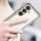 Outer Space Case for Samsung Galaxy S25 Edge Flexible Frame Cover - Translucent, Black | Techbox