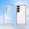 Outer Space Case for Samsung Galaxy S25 Edge Flexible Frame Cover - Translucent, Black | Techbox