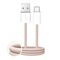 Puro Fabrik 10W Braided Cable USB-A - USB-C 1.5m - Beige - Cables & Adapters - Cables & Accessories - Techbox