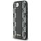 DKNY Leather Checkered Mono Pattern MagSafe iPhone 16e Case - Black - Apple Cases - Cases - Techbox