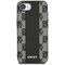 DKNY Leather Checkered Mono Pattern MagSafe iPhone 16e Case - Black - Apple Cases - Cases - Techbox