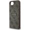 Guess 4G Ring Classic Logo MagSafe iPhone 16e Case - Brown | Techbox