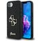 Guess Fixed Glitter Big 4G case for iPhone 16e - black | Techbox