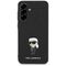 Karl Lagerfeld Fixed Glitter Ikonik Logo Metal Pin Case for Samsung Galaxy A36 - Black - Samsung Cases - Cases - Techbox