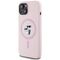 Karl Lagerfeld Silicone Karl&amp;Choupette MagSafe iPhone 15 Case - Pink | Techbox