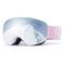 Qunature Pink Children's skiing goggles (medium/large children's version) | Techbox
