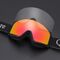 Qunature White Ski Goggles for Adults - Black | Techbox