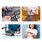 Dux Ducis Lawa iPhone 16 Pro Leather Case with Detachable Magnetic Wallet - Gray - Apple Cases - Cases - Techbox