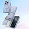 Dux Ducis Lawa Leather Case for iPhone 16 Pro Max with Detachable Magnetic Wallet - Blue - Apple Cases - Cases - Techbox