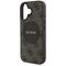 Guess 4G Circle Classic Logo MagSafe case for iPhone 16 - brown | Techbox