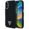 Guess Denim Triangle Logo MagSafe case for iPhone 16 - black | Techbox