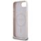 Guess Grained Hot Stamp Peony Triangle Logo MagSafe case for iPhone 16e - beige | Techbox