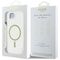 Guess IML Glitter Circle MagSafe iPhone 16e Case - Clear | Techbox