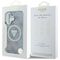 Guess IML Metal Glitter 4G Circle Triangle MagSafe Case for iPhone 16 - Blue | Techbox