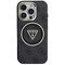 Guess IML Metal Glitter 4G Circle Triangle MagSafe Case for iPhone 16 Pro - Black - Apple Cases - Cases - Techbox
