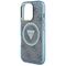 Guess IML Metal Glitter 4G Circle Triangle MagSafe Case for iPhone 16 Pro - Blue | Techbox