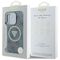Guess IML Metal Glitter 4G Circle Triangle MagSafe Case for iPhone 16 Pro - Blue | Techbox