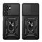 Hybrid Armor Camshield Case with Stand and Camera Cover for Realme P3 Pro 5G - Black | Techbox