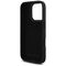 Karl Lagerfeld HC Grained PU Cardslot Metal Elong Case for iPhone 16 Pro Max - Black | Techbox