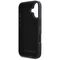 Karl Lagerfeld HC Grained PU Cardslot Metal Elong iPhone 16 Case - Black | Techbox