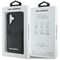 Karl Lagerfeld HC Grained PU Cardslot Metal Elong iPhone 16 Case - Black | Techbox