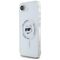 Karl Lagerfeld IML Metal Choupette Head MagSafe iPhone 16e Case - White | Techbox