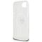 Karl Lagerfeld IML Metal Choupette Head MagSafe iPhone 16e Case - White | Techbox