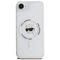 Karl Lagerfeld IML Metal Karl Head MagSafe Case for iPhone 16e White | Techbox