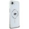 Karl Lagerfeld IML Metal Karl Head MagSafe Case for iPhone 16e White | Techbox