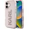 Karl Lagerfeld IML Rhinestones Logo iPhone 16 Case - Pink | Techbox