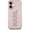 Karl Lagerfeld IML Rhinestones Logo iPhone 16 Case - Pink | Techbox
