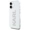 Karl Lagerfeld IML Rhinestones Logo iPhone 16 Case - Transparent | Techbox