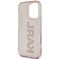 Karl Lagerfeld IML Rhinestones Logo iPhone 16 Pro Case - Pink | Techbox