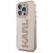 Karl Lagerfeld IML Rhinestones Logo iPhone 16 Pro Max Case - Pink | Techbox